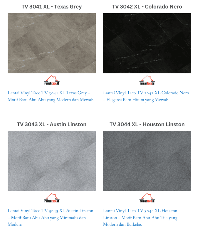 lantai vinyl motif marrmer dan batu alam