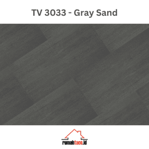 lantai vinyl taco 3mm TV 3033 Gray Sand stone series rumahtaco
