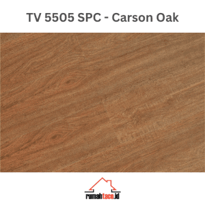 lantai SPC taco 5mm TV 5505 Carson Oak motif kayu rumahtaco