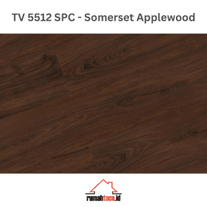 lantai SPC taco 5mm TV 5512 Somerset Applewood motif kayu rumahtaco