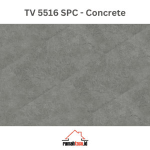 lantai SPC taco 5mm TV 5516 Concrete motif beton rumahtaco