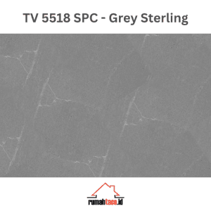 lantai SPC taco 5mm TV 5518 Grey Sterling motif batu rumahtaco