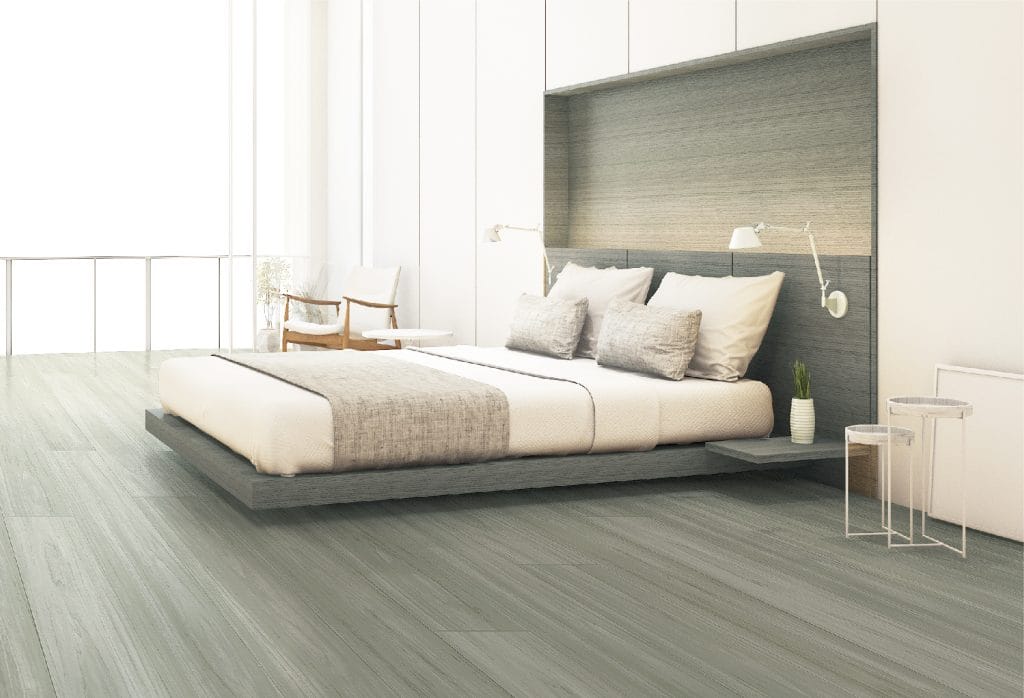 penggunaan lantai vinyl untuk kamar tidur motif TV 3035 XL